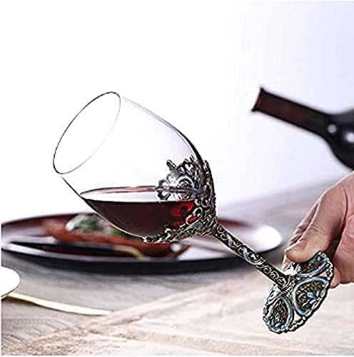 YJALBB Decanter Whisky Decanter Wine Decanter de 3 peças Decanter de uísque e óculos, 1500 ml de decantadora de uísque de cristal