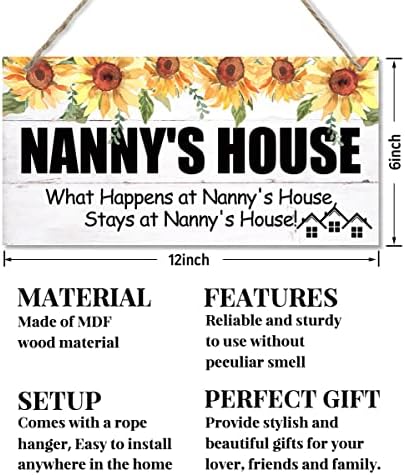 EDCTO SILHO DE ESTILO VINTAGE, CASA DE NANNY O QUE ACONTECE NA CASA DA NANNY, fica na casa de Nanny, pendurando placas de madeira