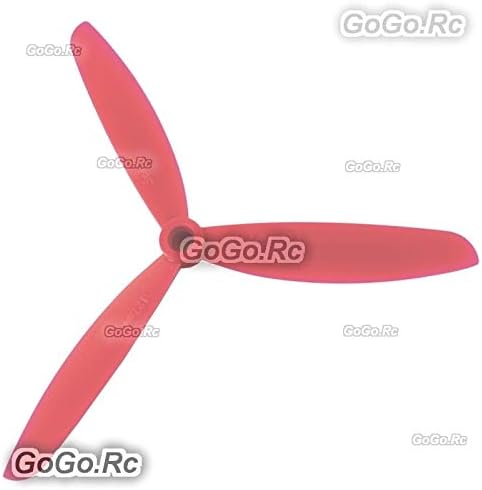 Tarô Gogorc 7 polegadas 3 polegadas Blade Blade CW CCW Red para 300 350 Mini Quadcopter