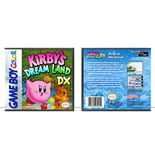 Kirby's Dream Land DX | Game Boy Color - Caso do jogo apenas - sem jogo