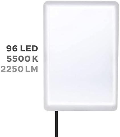 Limostudio LED Painel de luz Adaptador de extensão de ganso, montagem de 3 vias, suporte de luz, grampo de montagem, kit de iluminação
