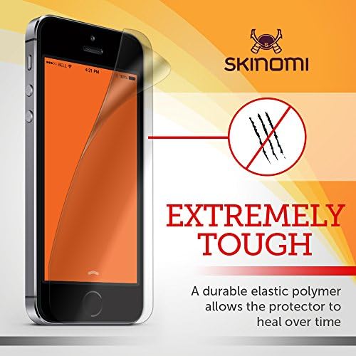 Protetor de tela fosco de Skinomi compatível com HTC Desire 825 Anti-Glare Matte Skin TPU Anti-Bubble Film