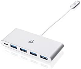 USB -C a 4 Port USB -A Hub - Passo USB -C 60W através - Wi/Thunderbolt 3 - Tipo -A porta - GUH3C4PD