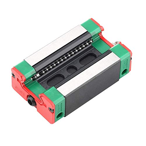 Mssoomm 15mm egh15 kit de trilho linear quadrado CNC 2PCs EGH15-102,36 polegadas / 2600mm +4pcs EGH15 - Bloco de controle