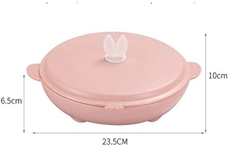 SJYDQ Aço inoxidável isolado térmico Bento Box Snack Plate Bandejas de lanchonetes resistentes à corrosão para crianças