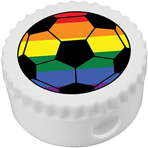 Azeeda 'LGBTQ Flag Football' Compact Pencil Sharpiner