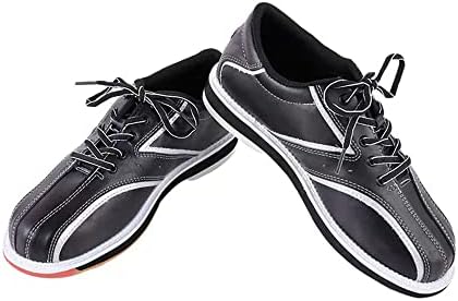 Sapatos profissionais de boliche masculinos resistentes ao choque Sapato respirável Tênis de treinador de boliche leve e leve