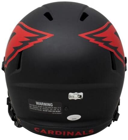 Zach Ertz assinou o Arizona Cardinals Réplica de velocidade total Eclipse Helmet JSA - Capacetes NFL autografados