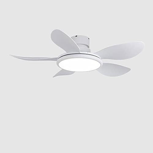 Ibalody 72W Luz de teto LED com ventilador 20db mudo do quarto ventilador de teto da luz de 6 engrenagem ventilador