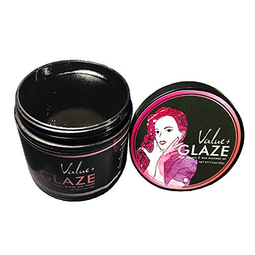 WhyNot Beauty Value+ Glaze de estilo de penteado à base de água Gel 5.3 oz para bordas tranças e torções e tecelão dreadlock