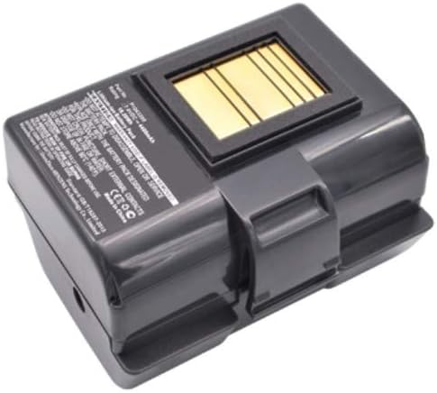 Bateria da impressora digital Synergy, compatível com a impressora Zebra ZQ620HC, ultra alta capacidade, substituição da Zebra AT16004,
