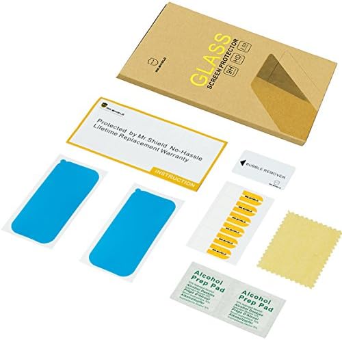 Mr.Shield [3-Pack] projetado para Samsung [Protetor de tela de vidro temperado] com substituição ao longo da vida
