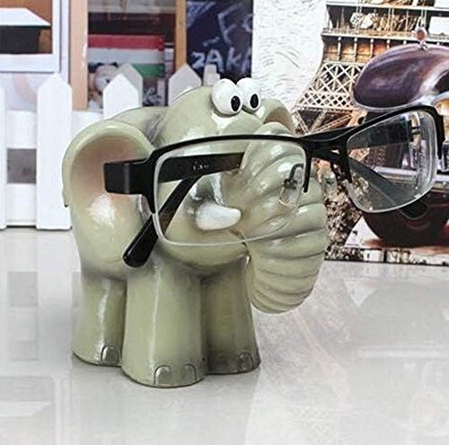 Óculos de animais zoele exibem óculos de resina Óculos de sol com óculos escuros para elefante de rack-elefante