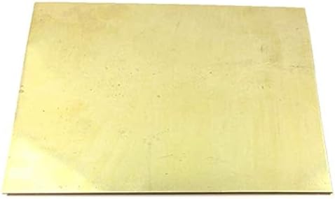Z Crie design Placa de latão de bronze Placa de papel alumínio da folha de ouro H62 Folha de experimentos DIY Espessura de 0,2 mm, largura 300 mm, longa 500mm/19. Folha de cobre de metal 1pcs de 68 polegadas