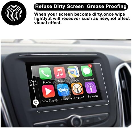 2018 2019 2020 Equinox Car Protetor de tela de navegação GPS, Ruiya HD Filme de proteção à tela de navegação de carros com temperos