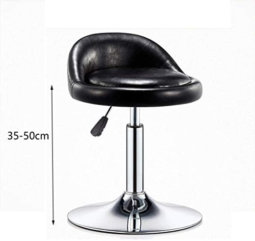 Simplicidade criativa Cadeira giratória de atmosfera simples, couro PU com apoio de apoio para os pés de estútão de