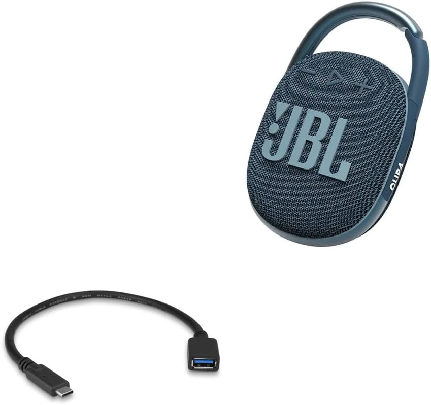 Cabo de ondas de caixa compatível com o JBL Clip 4 - Adaptador de expansão USB, adicione hardware conectado USB ao seu telefone para o JBL Clip 4