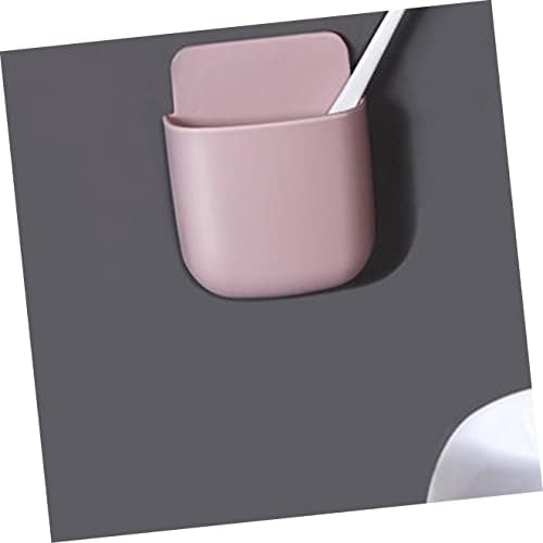 Cabilock 6 PCs Porco de óculos cinza com brancos+rosa+doca cinza Suportes de quarto condicionador de contêiner de carregador ao lado do banheiro multifuncional- marcador de parede de parede montada em bin