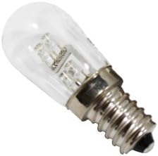 Lâmpada noturna de Anyray led, 0,36 watt C7 E12 Base Candelabra, cor branca quente de 110V
