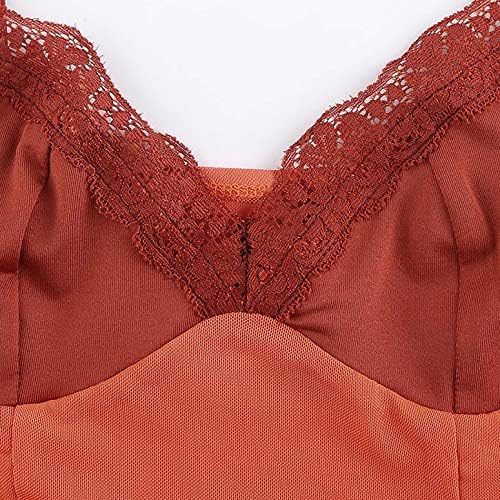 Y2K Sexy Spaghetti Strap Lace Crop Crop Camisole Sleeseless V Neck Cami Sexy Top Slim Fit Fit Adorable Streetwear Tops