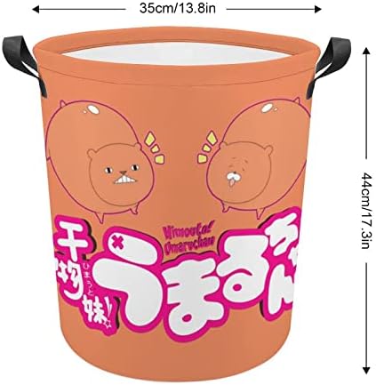 Himouto Umaru-chan cesta de lavanderia dobrável Testal cesto lacunas acolchoadas Cestas