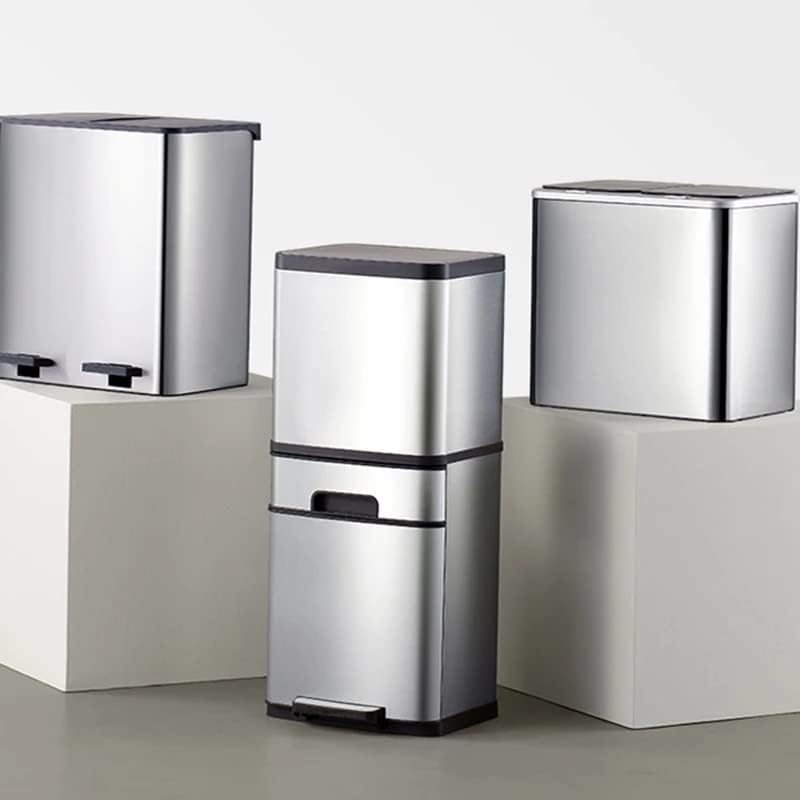 A lixo de cozinha de reciclagem SEESD pode dobrar as gavetas de armazenamento de banheiro de lixo seco seco seco