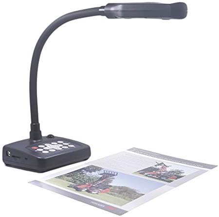 INEBIZ 5MP HD USB Câmera de documento portátil com microfone embutido e foco automático de luz LED para LIVE Demonstração
