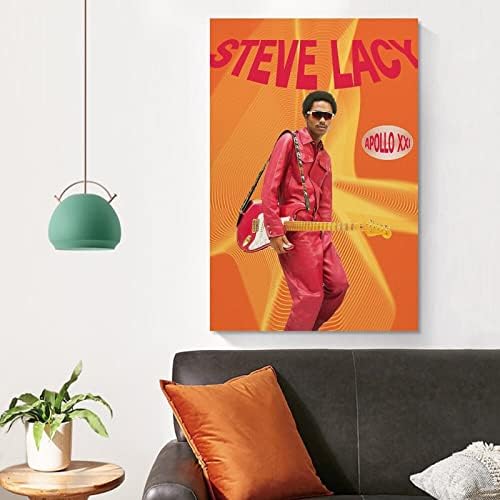 Zheshi Steve Lacy Poster Apollo xxi Álbum HD Posters de parede de lona e arte Priática de impressão Decoração de estética Decoração moderna de quarto da família