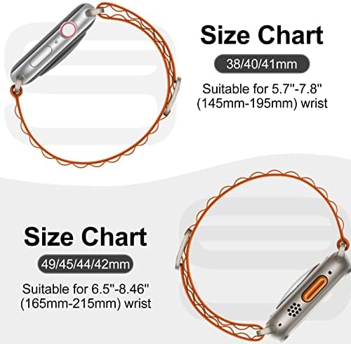 Loop alpino compatível para Apple Watch Band Ultra 38mm 40mm 41mm 49mm 45mm 44mm 42mm, para a pulseira de loop solo de nylon Solo