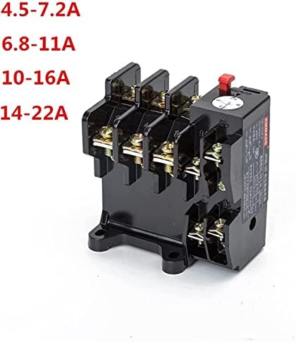 Relé de relé Berrysun Relé de sobrecarga térmica JR36-20 Especificação 690V 7.2/11/16/22a Peças de cobre Relé de proteção