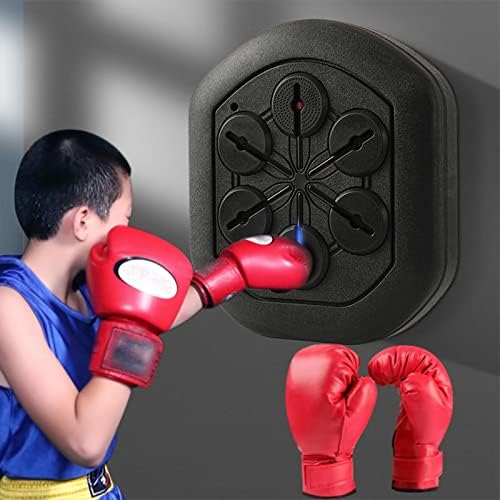 Máquina de treinamento de boxe wraza - Música de parede em casa Boxer Eletrônico Smart Focus Training Agility Boxing Digital Wall Target Phitings Adequado para liberação de estresse em exercício em casa