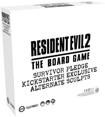 Resident Evil 2: The Board Game - esculturas exclusivas