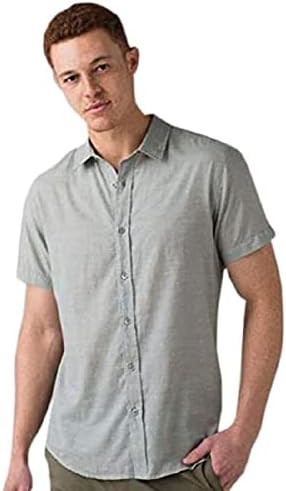 Prana Men's Pikeville camisa-slim