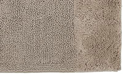 Better Trends Granada Collection, tapete de banho de algodão tufado, seco rápido, não deslizamento e absorvente de água, 3 PCs no conjunto de tapete de banho de areia