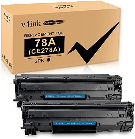 V4ink Compatível CE278A Substituição do cartucho de toner para HP 78A CE278A para uso no HP LaserJet Pro M1536DNF MFP P1606DN P1600 P1566 P1560 Impressora da série
