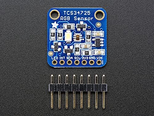 Sensor colorido Adafruit RGB com filtro IR e LED branco - TCS34725 [ADA1334]