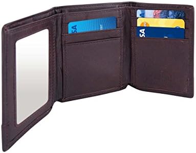 NCAA Canvas Concho Tri-Fold Wallet, azeitona