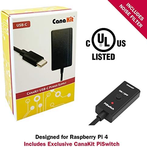 Canakit Raspberry Pi 4 8 ​​GB Kit Extreme - 128 GB Edição