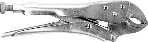 Ferramenta de desempenho W30752 Coloque de bloqueio da mandíbula curva de 5 polegadas, Chrome