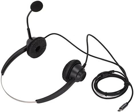 Fone de ouvido de escritório de dupla face de SoCobeta, fone de ouvido BUSINAURAL ABS para chamada em conferência para call center