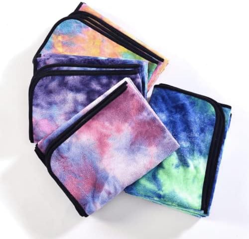 Tay Dye Yoga Mat Toalha com Dots de aderência resistente a deslizamentos