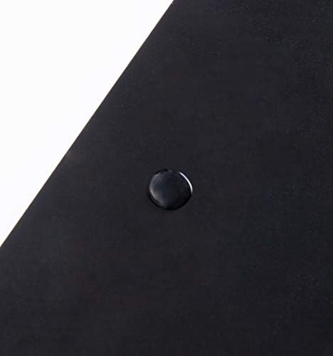Pacote de tampa de encadernação com revestimento de letra premium do BNC de 100, cor preta