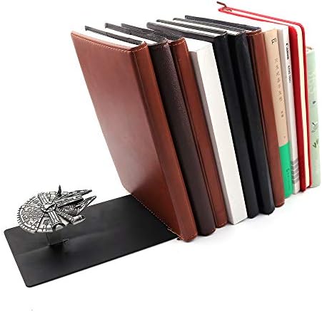 O livro de naves pesadas termina os suportes de livros de metal black metal para livros de decoração de escritório em casa stopper stand for selves