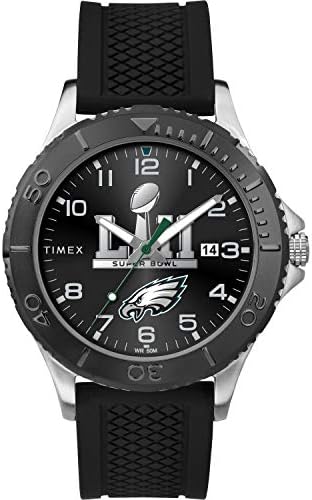 Timex NFL Gamer 42mm Relógio - 2021 campeões do Super Bowl Tampa Bay Buccaneers