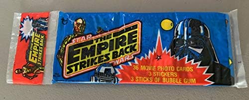 O Empire Strikes Back racks pacote de cartões de negociação - 3 pacotes de cera