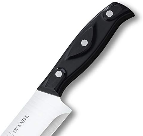 Faca de chef - facas de cozinha, faca de chef de 8 polegadas, faca de paring de 4 polegadas, aço inoxidável de alto carbono com alça ergonômica