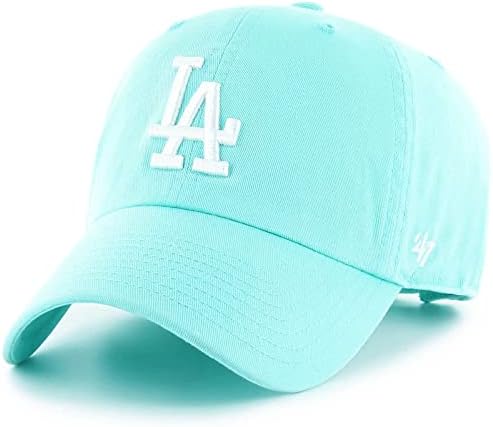 '47 Los Angeles Dodgers masculino Limpe o Strapback Ajuste Lagoa Blue Hat Blue
