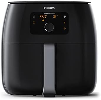 Philips Premium Airfryer XXL com Tecnologia de Remoção de Gordura, 3lb/7qt, Black, HD9650/96