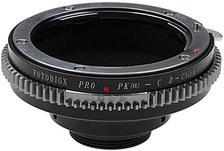 Adaptador de lentes Fotodiox Pro-Compatível com lentes de montagem de foco automático Pentax K para câmeras Cine