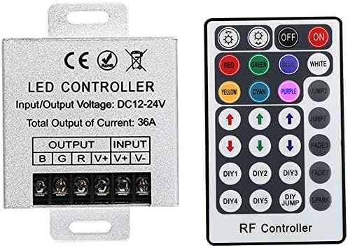 JoyLit 28 Keys LED RF RGB Controler Remote para RGB SMD 3528 5050 LED LED LUZES DE LEL